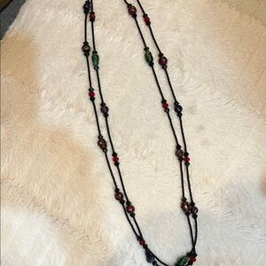 Handmade Multicolor Beaded Necklace